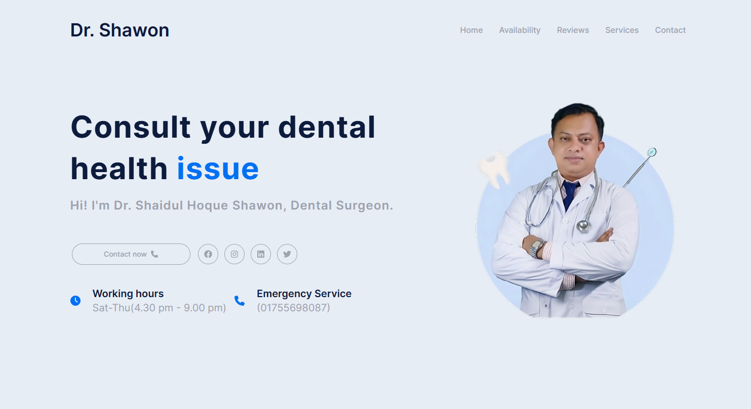 Dr.Shawon Portfolio